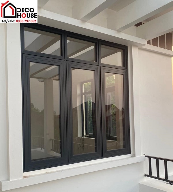 Cửa sổ nhôm Xingfa 3 cánh mở quay