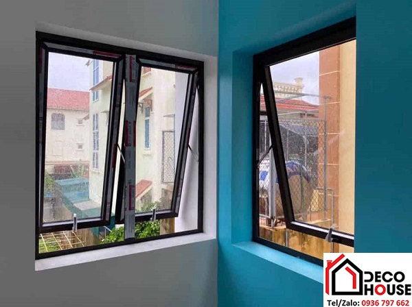 Cửa nhôm Xingfa mở hất 2 cánh giá rẻ