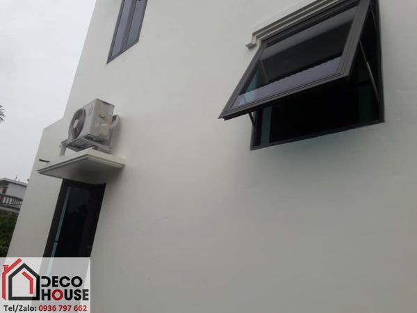 Cửa sổ nhôm Xingfa hệ 44 1 cánh mở hất nhà vệ sinh