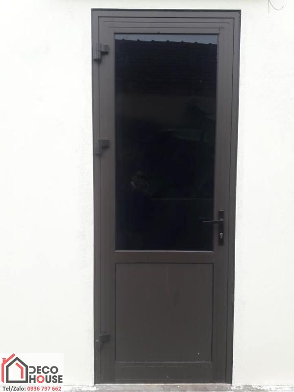 Lắp cửa nhôm 1 cánh cho nhà tắm