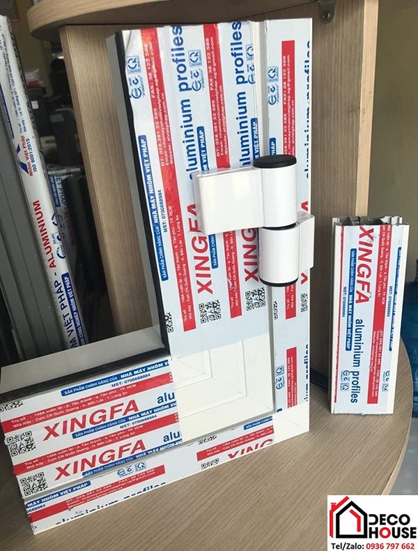 Mẫu tem cửa nhôm Xingfa Việt Nam chính hãng