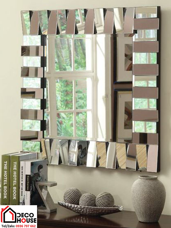 Gương decor trang trí phòng khách