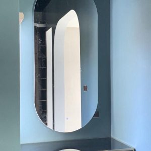 Gương treo tường hình bầu dục